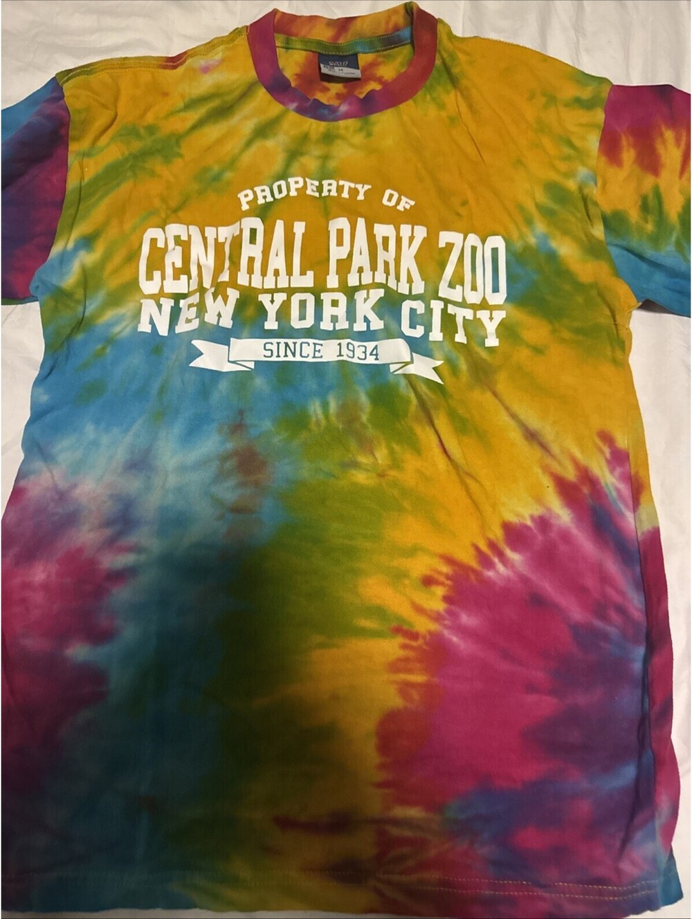 central park zoo Tie-Dye T-Shirt M